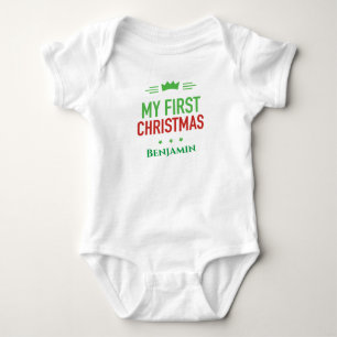 Mon premier body de Noël pour bébé