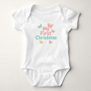 Mon premier body de Noël pour bébé