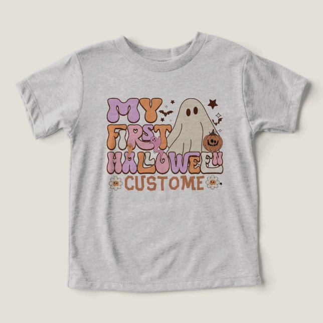 Mon premier Citrouille Halloween Ghost Super (Design Recto)