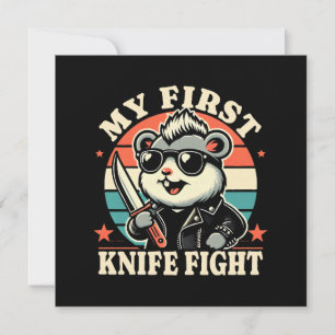 Mon premier combat au couteau - Hamster cool