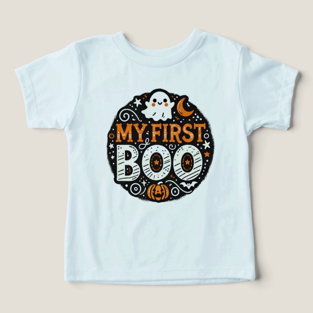 Mon premier Halloween Boo (Design Recto)