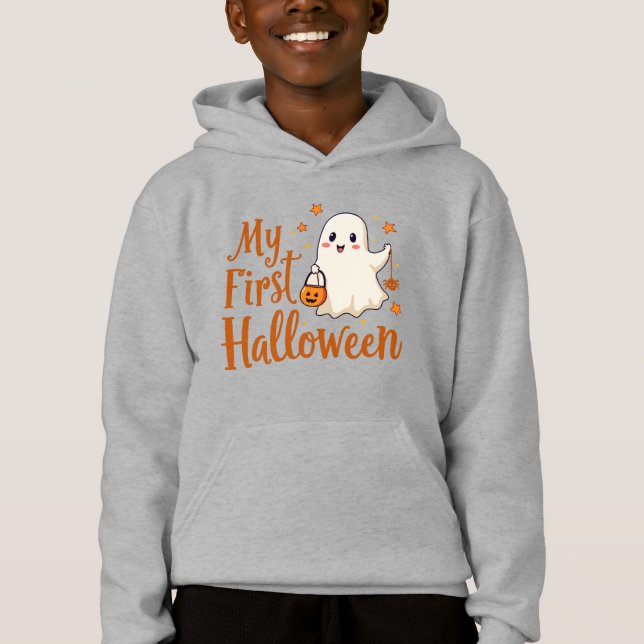 Mon premier Halloween - Joli Ghost Design Kids (Devant)