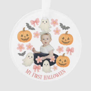 Mon premier Halloween   Mignonne Citrouille et cou