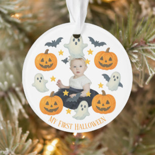 Mon premier Halloween   Mignonne Citrouille et cou