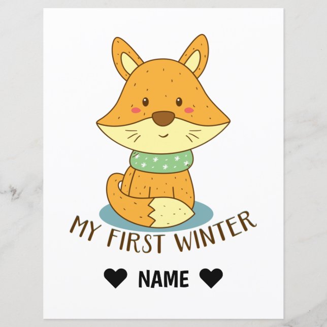 Mon premier hiver (Devant)