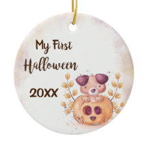 Mon premier joyeux ornement en céramique Halloween