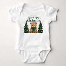 Mon premier Noël 2026 Body pour bébé avec prénom