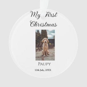 Mon premier Noël ajouter nom animal chien chat ann