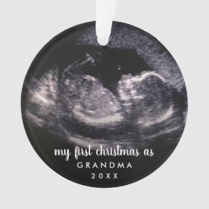 Mon premier Noël en grand-mère Ultrasonic Photo