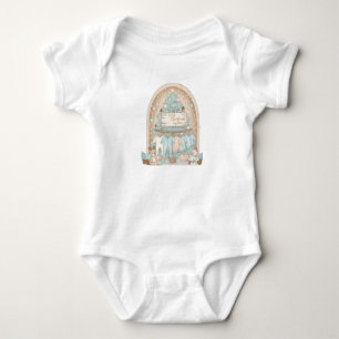 Mon Premier Noël Mon Amour Body Bébé Mignon