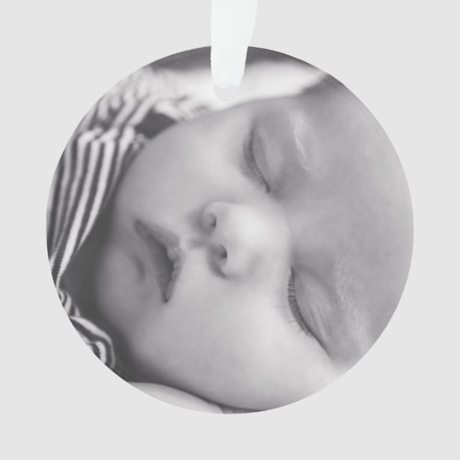 Mon premier Noël personnalisé Ornement de Noël (devant)