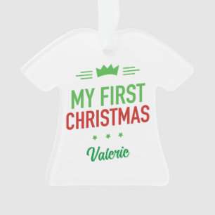 Mon Premier Ornement de Noël