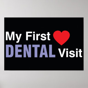 Mon premier poster de visite dentaire