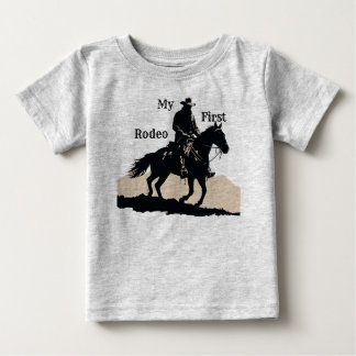 Mon Premier Rodéo T-Shirt Bébé pour Anniversaire R