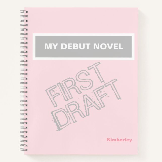 Mon premier roman | Writers Journal for New Author (Devant)