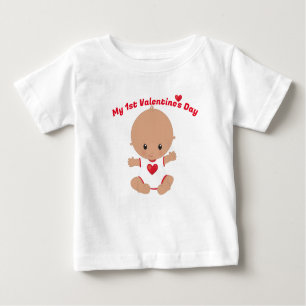 Mon premier T-shirt bébé de la Saint Valentin