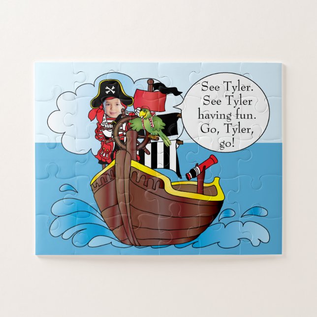 Mon propre bateau pirate puzzle puzzle (Horizontal)