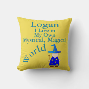 Mon Propre Magie Mystique Monde Magie Coussin Assi
