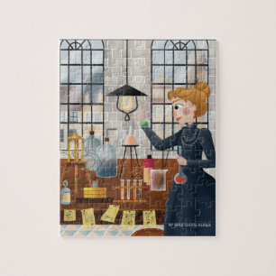 Mon puzzle Super Science - Marie Curie Lab