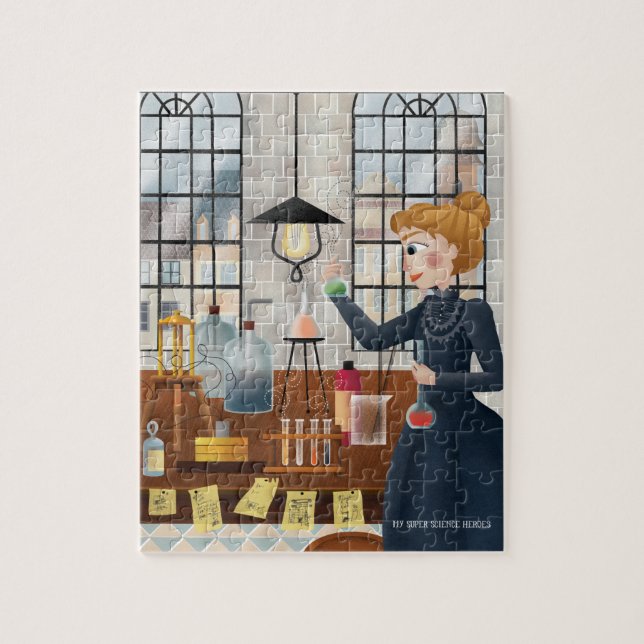 Mon puzzle Super Science - Marie Curie Lab (Vertical)