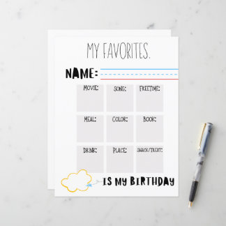 mon questionnaire favori