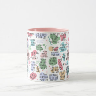 Mon quotidien Bible Mug - Coupe chrétienne avec Bi