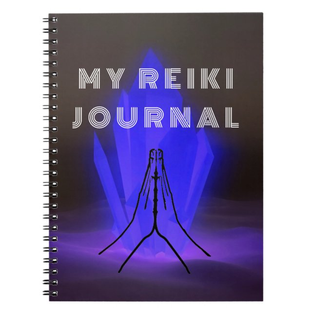 Mon Reiki Journal avec les mains (Devant)