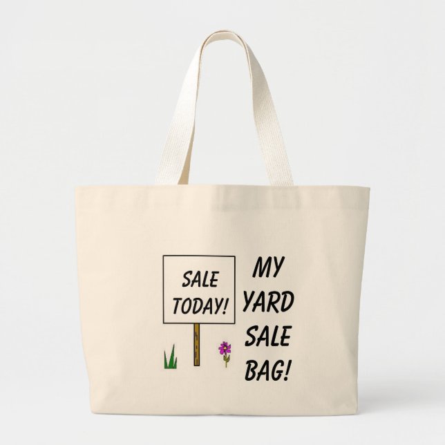 MON SAC DE VENTE DE BRIC-À-BRAC ! (Devant)