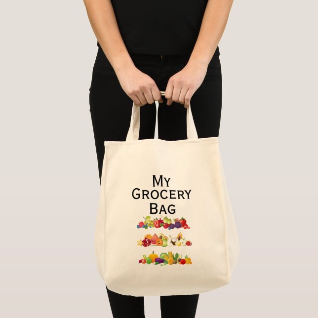 Mon Sac fourre-tout d'alimentation - Sac à fruits  (Devant (produit))