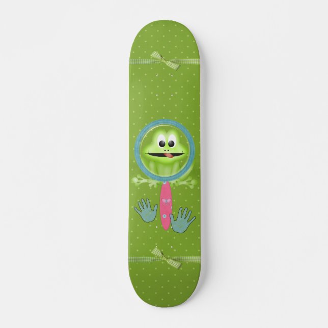 Mon skateboard Froggy (Devant)