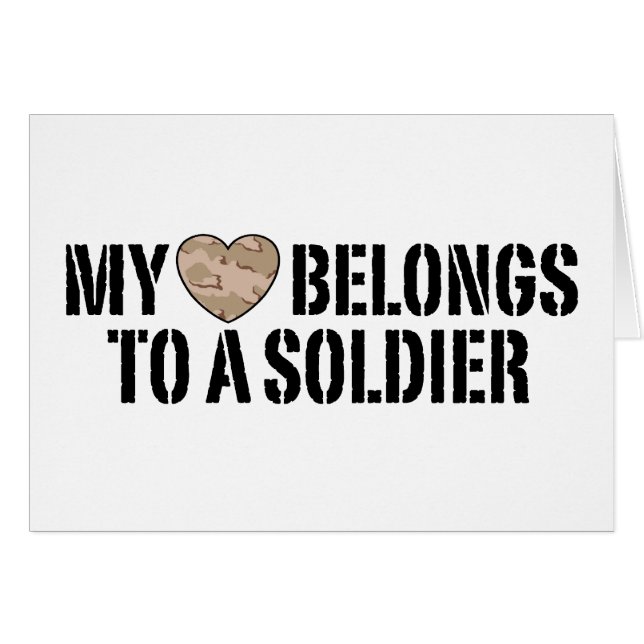 Mon soldat du coeur (Devant horizontal)