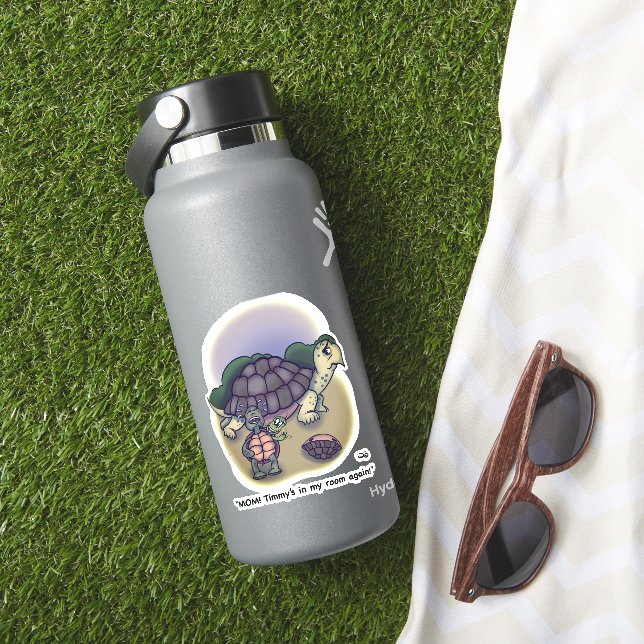 Mon Sticker Coupe Personnalisé Funny Chambre (HydroFlask Insitu)