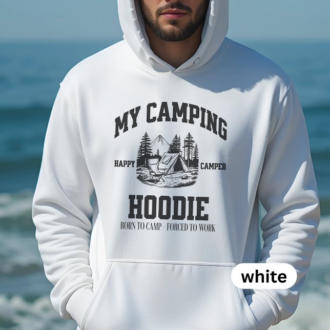 Mon Sweat - shirt à capuche de camping, Drôle cade (Créateur téléchargé)