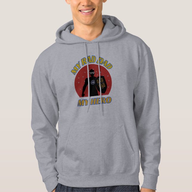 Mon Sweat - shirt à capuche T-shirt Superdad (Devant)