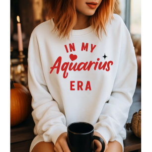 mon sweatshirt d'ère du Verseau, cadeau d'annivers