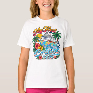 Mon T-Shirt de première croisière, Vacances en cro