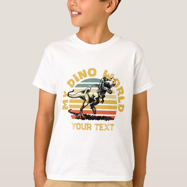 Mon T-shirt Dino World (Devant)