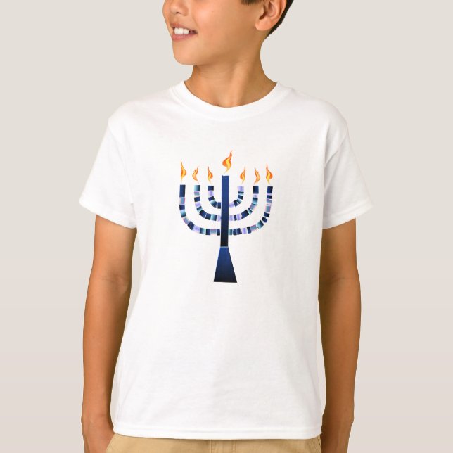Mon T-shirt Menorah (Devant)