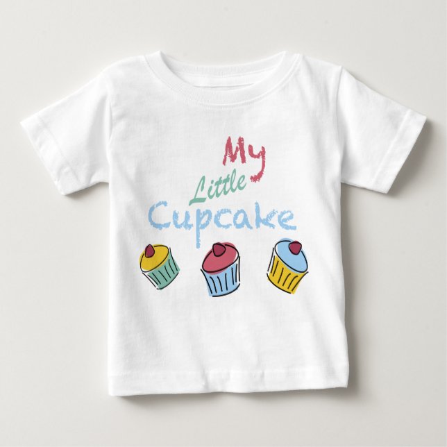 Mon T-Shirt Petits Enfants Cupcake (Devant)