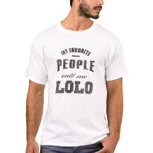 Mon T-shirt préféré de Lolo de personnes