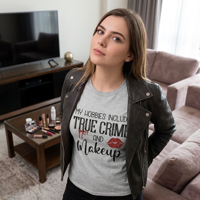 Mon T-Shirt True Crime et Maquillage (Créateur téléchargé)