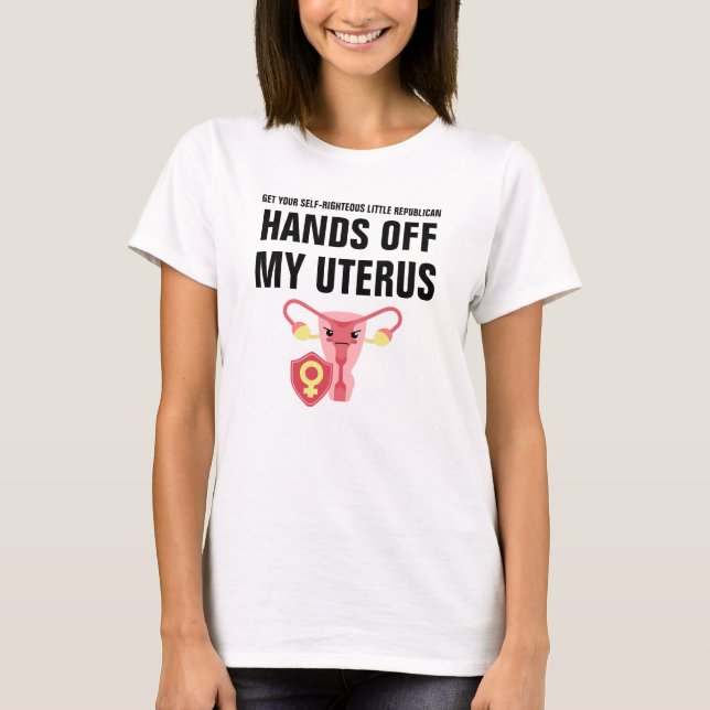 Mon T-Shirt Uterus Pro-Choice (Devant)