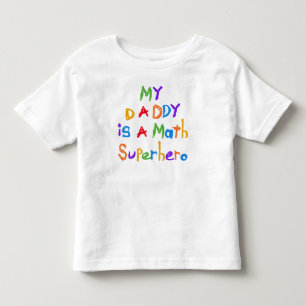 Mon T-shirts et cadeaux de super héros de maths d