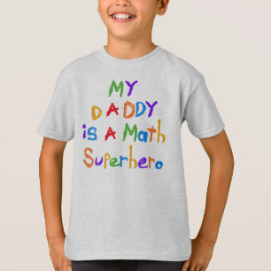 Mon T-shirts et cadeaux de super héros de maths d