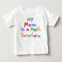 Mon T-shirts et cadeaux de super héros de maths de