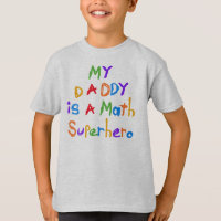 Mon T-shirts et cadeaux de super héros de maths de