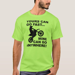 Mon Vélo Tout Terrain Peut Aller Partout T-Shirt M