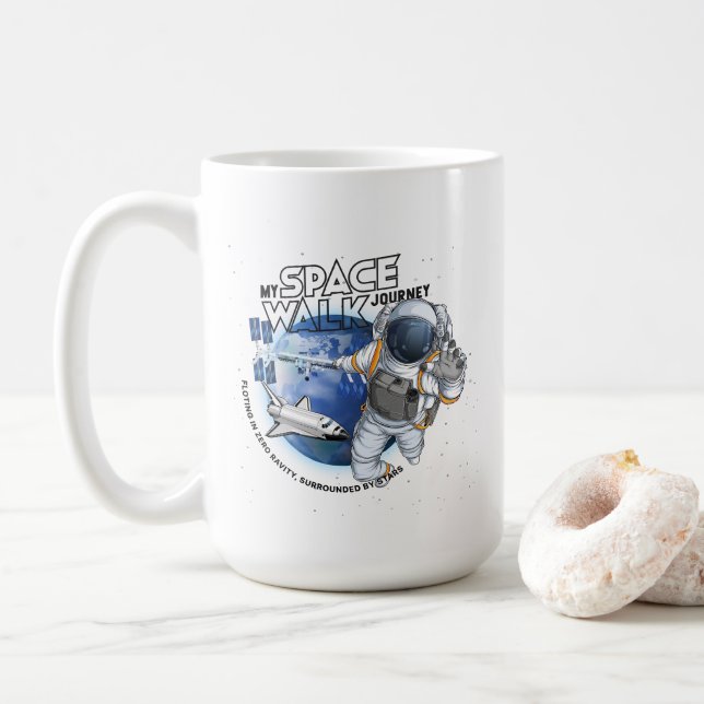 Mon voyage en sortie extravéhiculaire | Mug Classi (Avec donut)