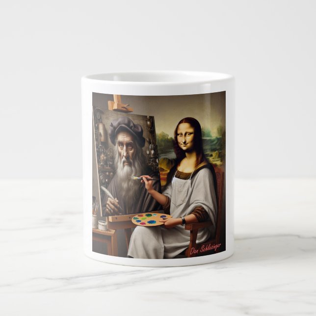 Mona fait DaVinci Mug (Devant)