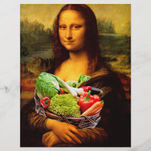 Mona Lisa aime les légumes